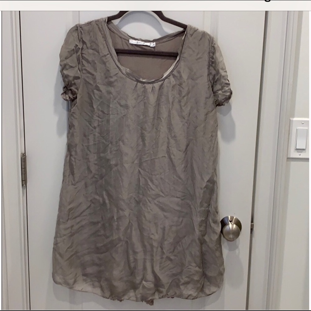 100% Silk tunic dress